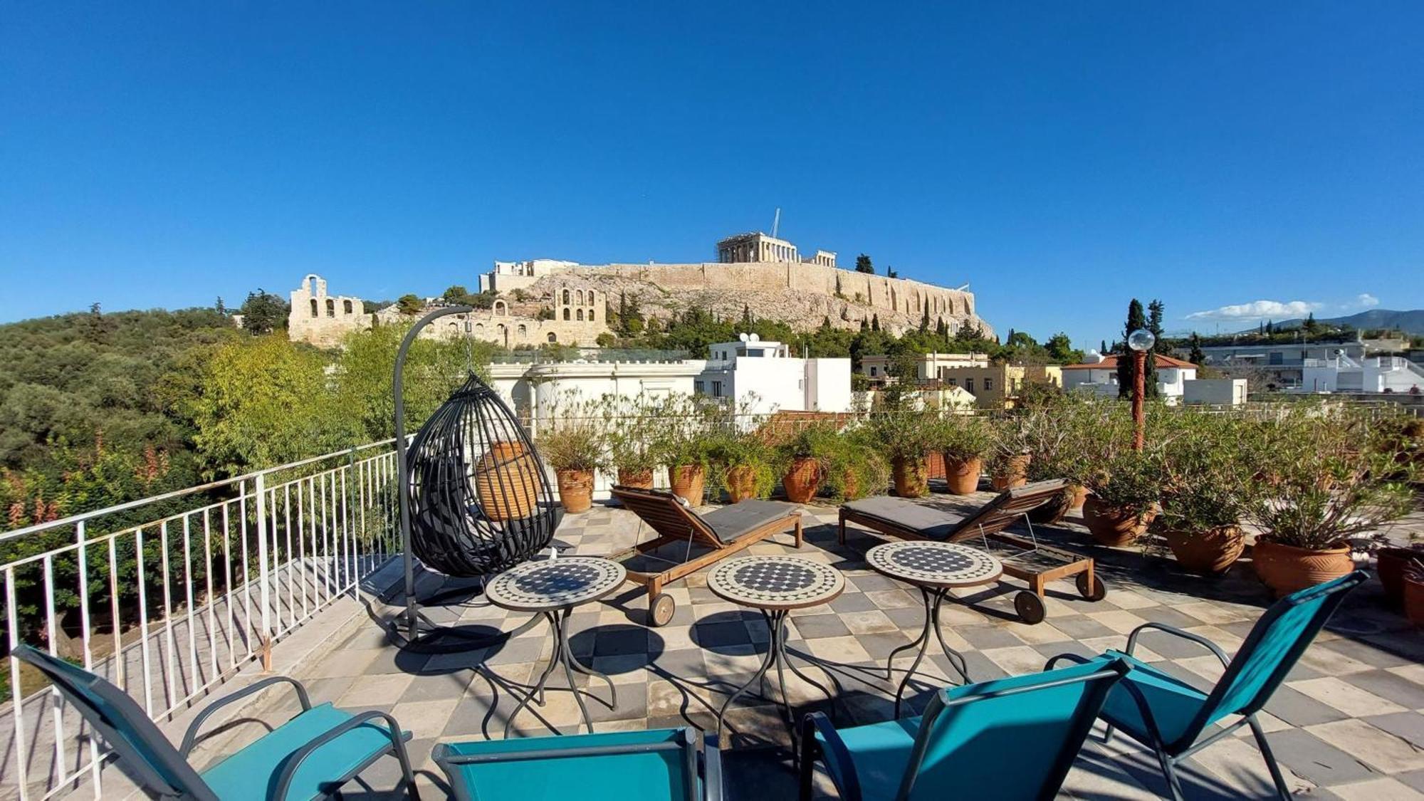 Stunning Acropolis View Apartment Athènes Extérieur photo