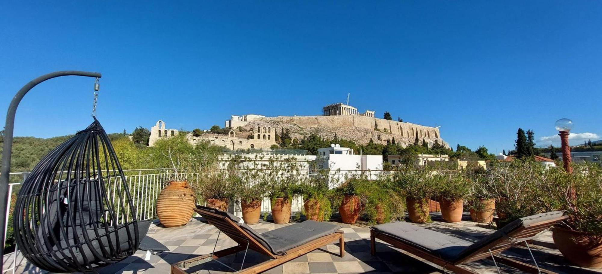 Stunning Acropolis View Apartment Athènes Extérieur photo